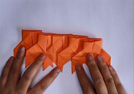折纸麦穗的折法